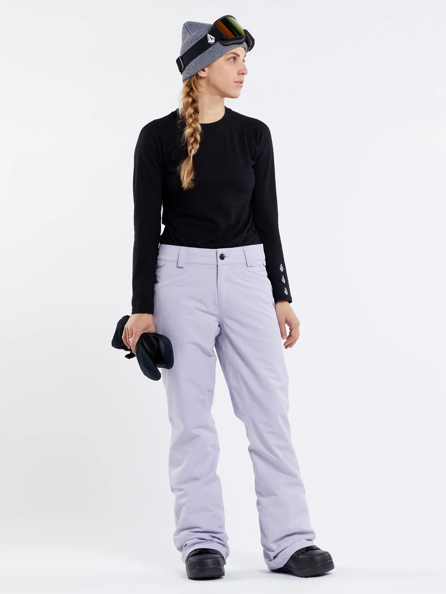 Womens Hallen Pants - Lilac Ash