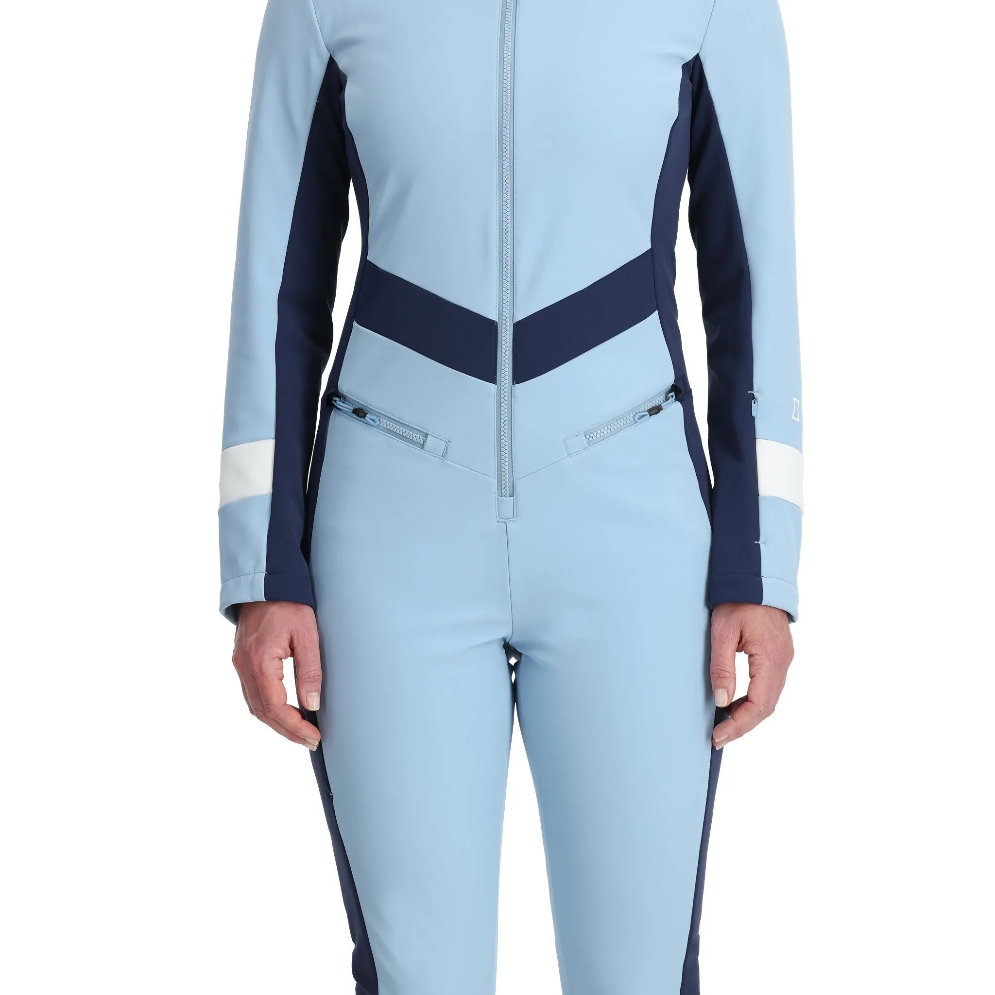 Womens Origin Softshell Suit - Blue Drift